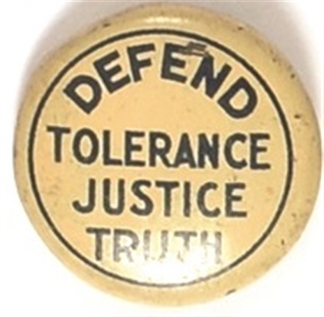 Defend Tolerance, Justice, Truth