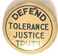 Defend Tolerance, Justice, Truth