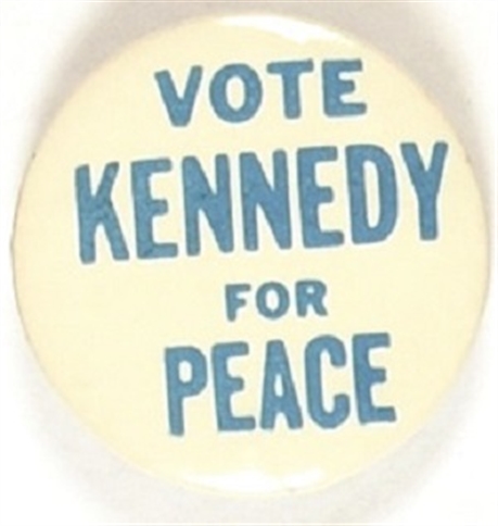 Vote Kennedy for Peace