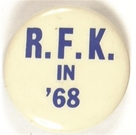 RFK in 68 Blue Celluloid