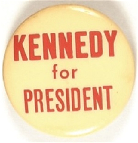 Kennedy for President 1968 Celluloid