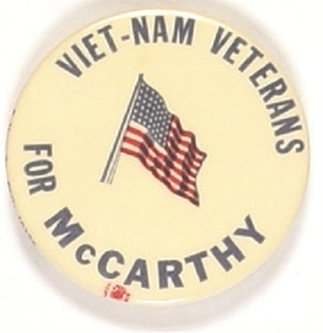 Vietnam Veterans for McCarthy