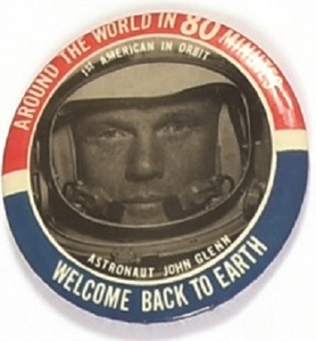 John Glenn Welcome Back to Earth