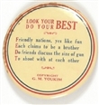 WW I Era Peace Mirror