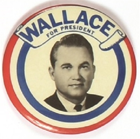 Wallace for President 1964 Celluloid