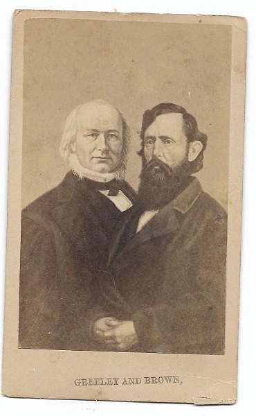 Greeley and Brown CDV