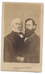 Greeley and Brown CDV