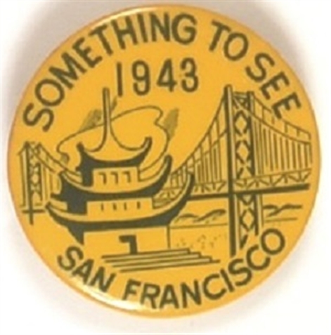 San Francisco Something to See 1943 Celluloid