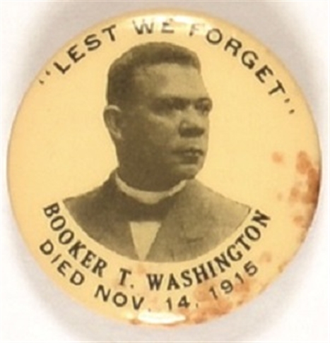 Booker T. Washington Lest We Forget