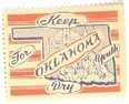 Keep Oklahoma Dry Stamp