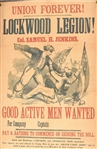 Lockwood Legion Civil War Recruiting Poster