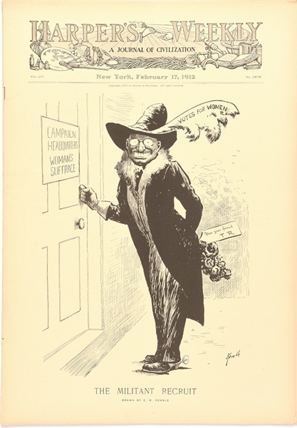 TR Suffrage Harpers Weekly