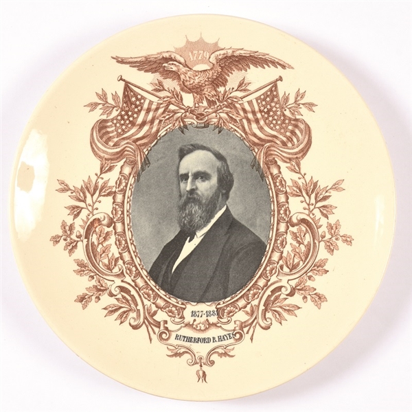 Rutherford B. Hayes Memorial Plate