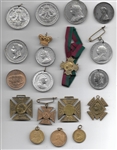 Collection of 18 Queen Victoria Medals