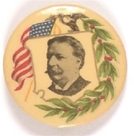 Taft Flag and Laurel Pin