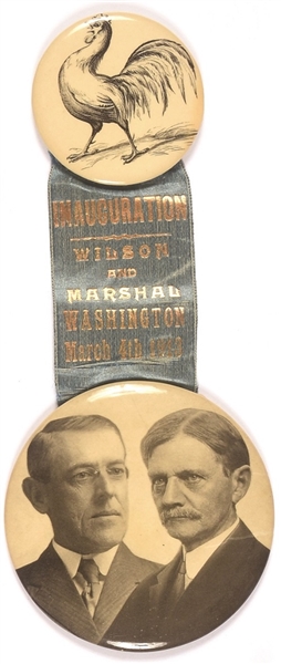 Wilson, Marshall 1913 Inaugural Badge