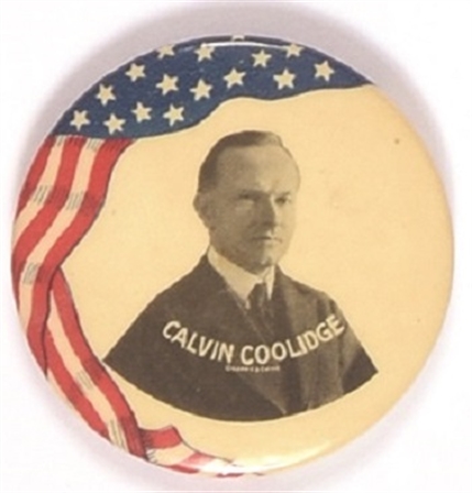 Coolidge Flag Celluloid