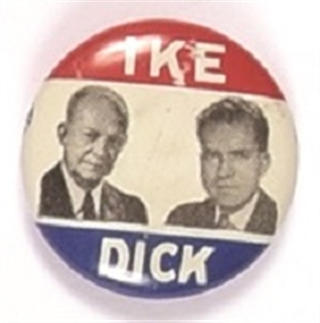 Ike and Dick Sample Pin