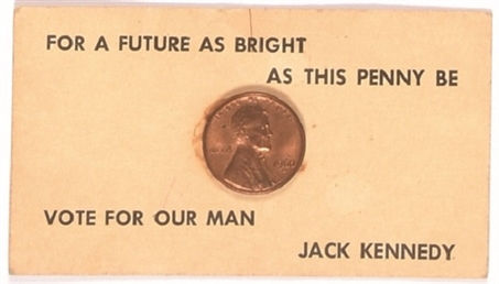 Jack Kennedy Future as Bright as This Penny Michigan Coattail