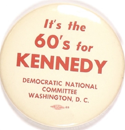 Its the 60s for Kennedy