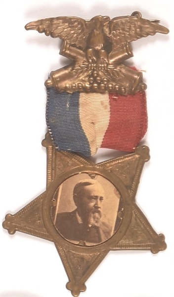 Harrison Brass Star Badge