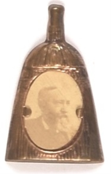 Benjamin Harrison Brass Broom