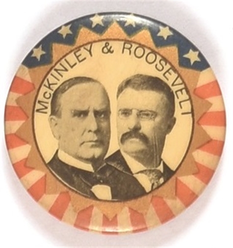 McKinley, Roosevelt Stars and Stripes With Names