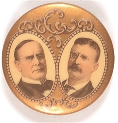 McKinley, TR Gold Filigree Jugate