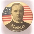 William McKinley Flag Celluloid
