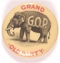 Grand Old Party Elephant Pin