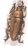McKinley Gold Bug Pinback