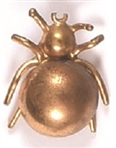 Unusual Gold Bug Stickpin