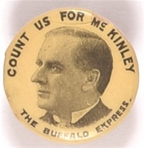 Count us for McKinley, the Buffalo Express