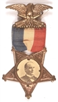 McKinley Star Brass Shell Badge