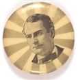 Bryan Silver and White Rays Pin