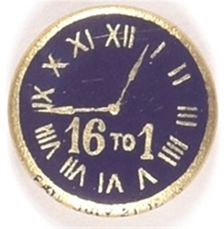 William Jennings Bryan 16 to 1 Clock