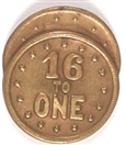 Bryan 16 to 1 Embossed Metal Pin