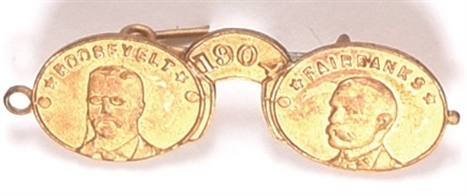 TR, Fairbanks Pince Nez Glasses Jugate
