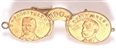 TR, Fairbanks Pince Nez Glasses Jugate