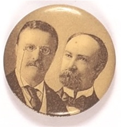 Roosevelt, Fairbanks Celluloid Jugate