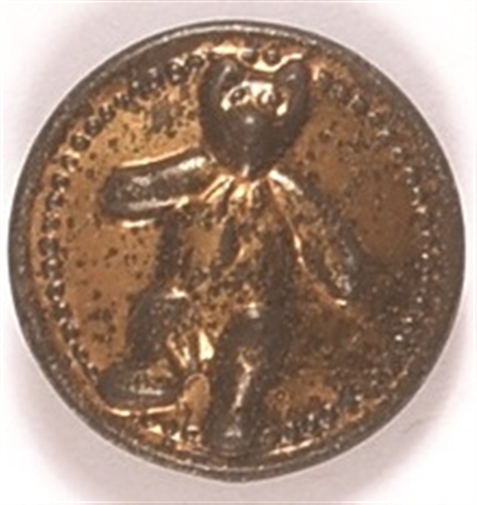 Roosevelt Teddy Bear Clothing Button