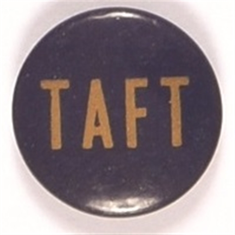 Taft Blue and Gold Celluloid