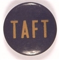 Taft Blue and Gold Celluloid