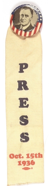 FDR Pin and Press Ribbon