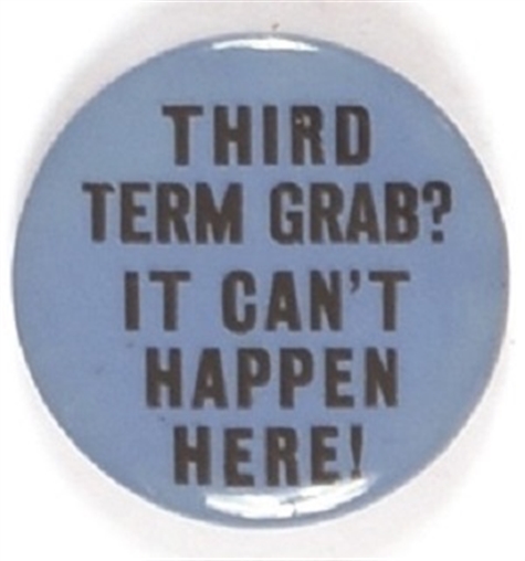 Third Term Grab?