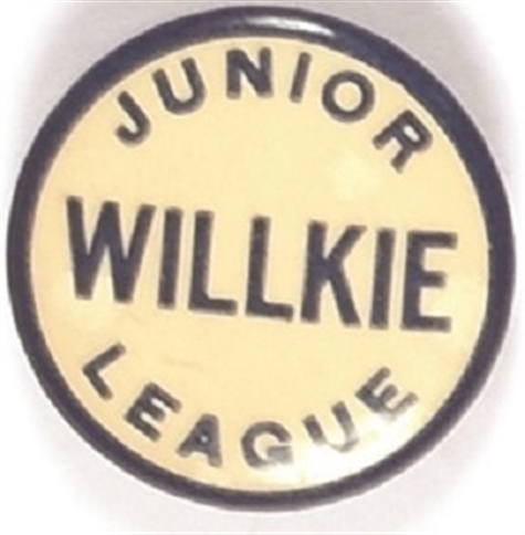 Rare Willkie Junior League