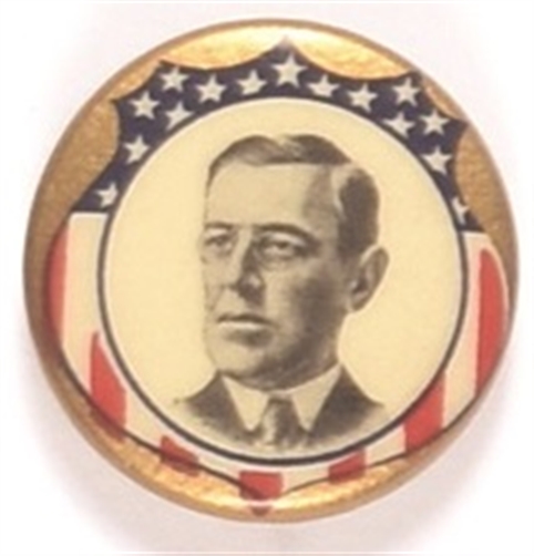 Woodrow Wilson Shield Celluloid