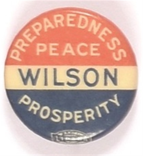 Wilson Preparedness, Peace