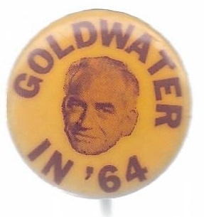 Goldwater Purple and Yellow Celluloid 