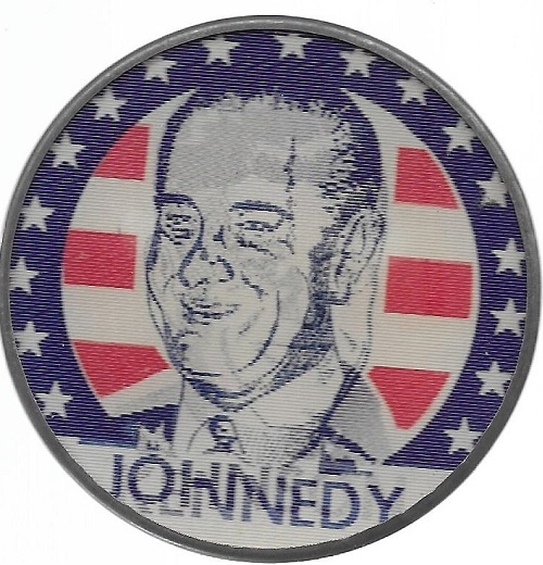 Kennedy, Johnson Metal Flasher 